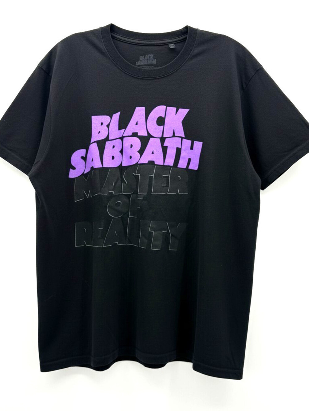 Rock Off Black Sabbath Masters of Reality Double Sided T-Shirt Black XL